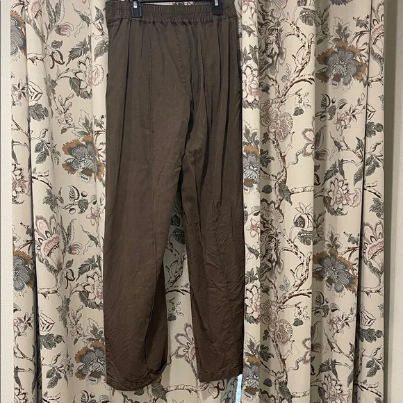 Elie Tahari Brown Wide Leg Pants - Picture 2 of 3
